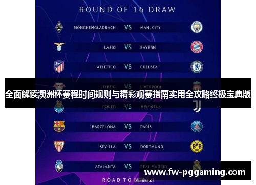 全面解读澳洲杯赛程时间规则与精彩观赛指南实用全攻略终极宝典版 全面解读澳洲杯赛程时间规则与精彩观赛指南实用全攻略终极宝典版