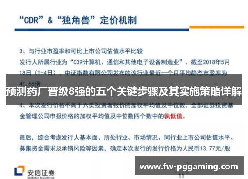 预测药厂晋级8强的五个关键步骤及其实施策略详解